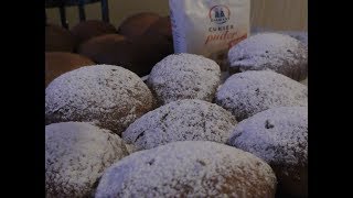 Pączki z marmoladą proces pieczenia przepis Tłusty czwartek Zelmer ZFP1100 mikser Doughnut Recipe [upl. by Akinot792]