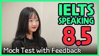 IELTS Speaking Band 85 Mock Test with Feedback [upl. by Burger]