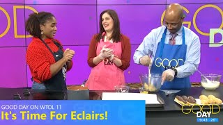 Try this homemade éclair recipe for a sweet dessert  Good Day on WTOL 11 [upl. by Ylyl]