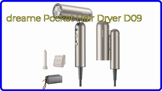 REVIEW 2024 dreame Pocket Hair Dryer D09 ESSENTIAL details [upl. by Erma134]