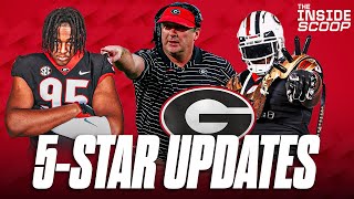 UGA Football TRENDING for 5Star Recruits No 1 Class in Striking Distance [upl. by Karlis]