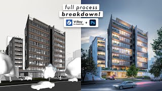 How to Visualize for Architecture Competitions Breakdown ep4 [upl. by Stoops]