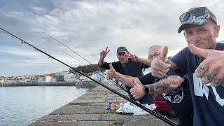 Shore Fishing Livestream  Target Fish Bass Couches Bream and Gilthead Bream [upl. by Kurtis]