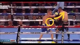 Vasyl Lomachenko Perfect Liver Shot [upl. by Beasley]