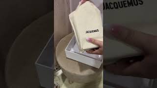 JACQUEMUS LE CHIQUITO UNBOXING SO SATISFYING ❤️ [upl. by Adnam]