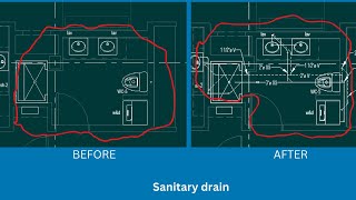 Revit Plumbing Series Part 48 Continuation of Drainage Piping revit revitmep design [upl. by Marlea283]