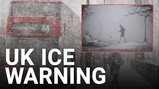 Severe ice and snow expected to hit the UK next week [upl. by Randy]