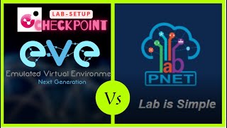 Checkpoint LAB Setup  EVENG eveng Vs PNETLAB pnetlab 🖥🖥 [upl. by Setiram]