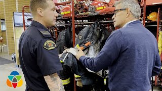 Kelowna Fire Department considers ditching gear linked to cancer [upl. by Haynor]