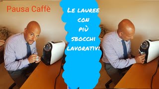 Le lauree con più sbocchi lavorativi [upl. by Eldred565]