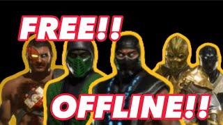 How to get KOMBAT LEAGUE skins OFFLINE [upl. by Anassor792]