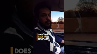 Why Uber Drivers Dont Receive a T4 Slip Uber Income Tax Reporting Explained uberdriver shorts [upl. by Acul596]