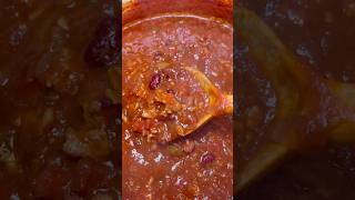 Quick and Easy Chili Recipe😋🌶️ shortsviral [upl. by Oigroig]