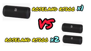 Roseland RS200 x1 VS x2 [upl. by Nelram]