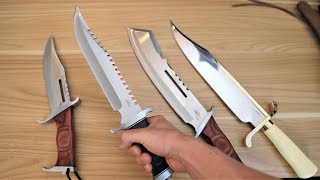 HIBBEN SURVIVOR BOWIE MESSER IM TEST [upl. by Aicertap]