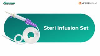 Romsons Steri Infusion Set [upl. by Cirek]