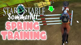 Springreiten im Westernsattel 🐴 Star Stable Sommerritt  4 [upl. by Oak]