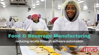 Food Manufacturing ERP Traceability and Quality Management [upl. by Leirum35]