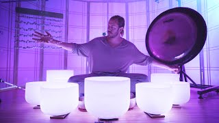 Restorative Body Scan  A guided sound bath [upl. by Gayner]