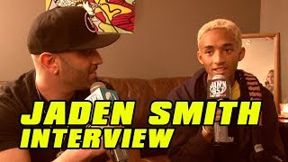 Jaden Smith On Teaching His Dad  Cosigning  Setting Trends EXCLUSIVE INTERVIEW [upl. by Sitnerp]