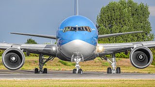 30 SUPER CLOSE UP TAKEOFFS and LANDINGS  Amsterdam Schiphol Airport Plane Spotting AMSEHAM [upl. by Vern]