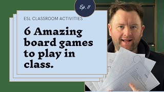 ESL Board Games Great teaching activities [upl. by Elena]