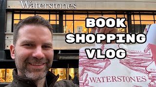 Waterstones Sale London Book Shopping Vlog 2024 [upl. by Alleiram]