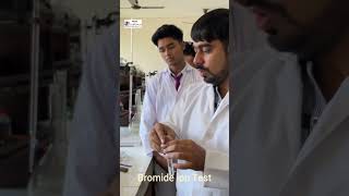 Confirmatory test for Bromide ion Silver Nitrate test with Practical Guru Monu Sharma [upl. by Eissolf]