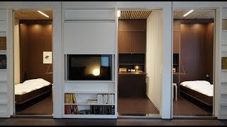 Reconfigurable apartment allows residents to transform their living spaces [upl. by Suckram]