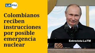 Colombianos informan sobre posible emergencia nuclear cerca a Ucrania [upl. by Waynant218]