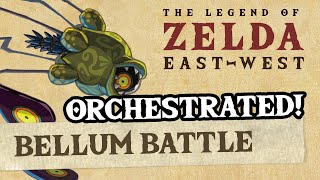 Bellum Battle Phantom Hourglass  ZeldaEastWest Orchestrated [upl. by Elaynad]