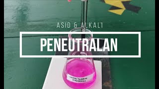 Eksperimen Peneutralan melalui Kaedah Pentitratan [upl. by Anitsirhk]