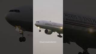 AIR INDIA ONE B777300ER landing at Chennai Airport shorts aviation b777 airindia landing [upl. by Enuahs522]