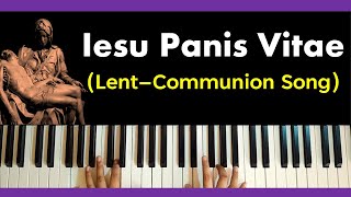 Iesu Panis Vitae  Manoling Francisco  Piano Chords [upl. by Ahsuoj]