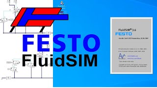 passo a passo como baixar o dawloand e instalar o fluid sim da festo versão gratuita free [upl. by Nemra]