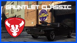 🚗 Bravado Gauntlet Classic IRL 1970 Dodge Charger 🚗 GTA Online cars 🎮 NLS Gaming 💻 [upl. by Farant]