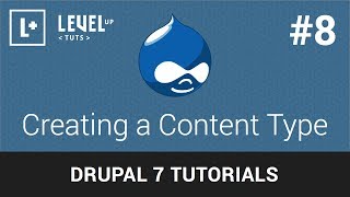 Drupal Tutorials 8  Creating a Content Type [upl. by Amend]