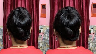 Daily use hairstyle for girlsdaily use hairstyle for married girlEasy Hairstyle for long hair [upl. by Zimmer]