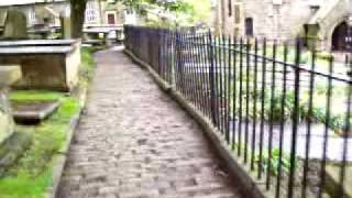 Haworth Parsonage Bronte Country church and graveyard [upl. by Aidul297]