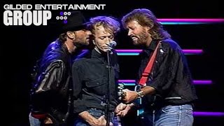 Bee Gees  Three Song Medley LiveHQ [upl. by Aihk]