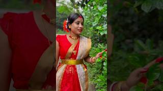 Ailo Uma Barite Song Dance Durga Pujo Special Song shortfeed trending [upl. by Selimah978]