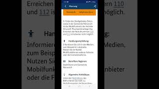 Teilweise gestörte Mobilfunktelefonie  Stadt Düren und Gemeinde Nörvenich [upl. by Enait]