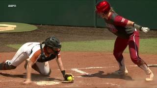 Craziest Softball Play at the Plate Ever [upl. by Oeniri564]