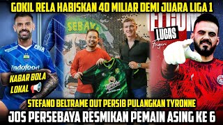 Habis Miliaran‼️Persebaya Resmikan Asing Ke 6🔥Arema Punya Kiper Asing🤭Persib Kontrak Tyronne Lagi🙏 [upl. by Ettevram]