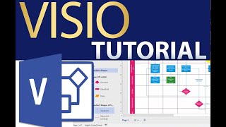 Microsoft Visio Tutorial [upl. by Surtimed79]