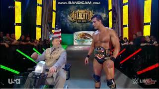 ALBERTO DEL RİO OCT 26 2015 ENTRANCE RETURN FOR MONDAY NIGHT RAW [upl. by Clovis]