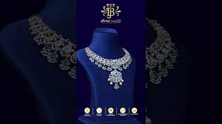 Our diamond necklace is your perfect embrace  Balaji Jewellery Punjagutta  91 9951422120 [upl. by Soneson]