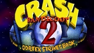 Crash Bandicoot 2  Complete 100 Walkthrough  All Gems All Boxes All Crystals [upl. by Wan]