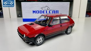 118 Fiat Ritmo TC 125 Abarth  Model Car Group Unboxing [upl. by Haddad424]