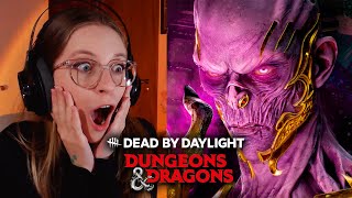 REACT Trailer do VECNA de Dungeons amp Dragons no DEAD BY DAYLIGHT [upl. by Alyekahs302]